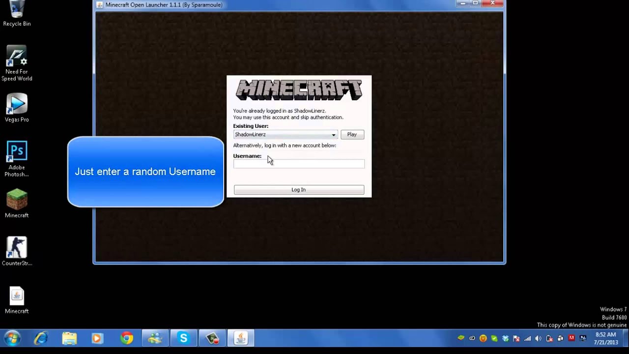 Minecraft Launcher Free Download Cracked